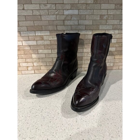Mens DURANGO Leather boots - Picture 1 of 5
